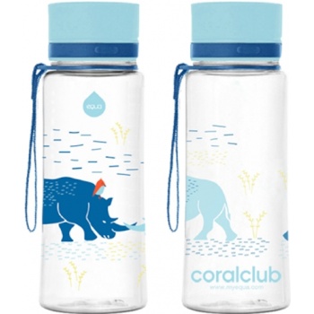 Coral Club - EQUA Bottiglia in plastica «Rinoceronte» 